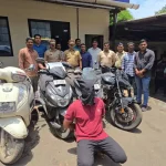वसई में सेंधमारी और वाहन चोरी करने वाले गिरोह का वालिव पुलिस ने किया भंडाफोड़