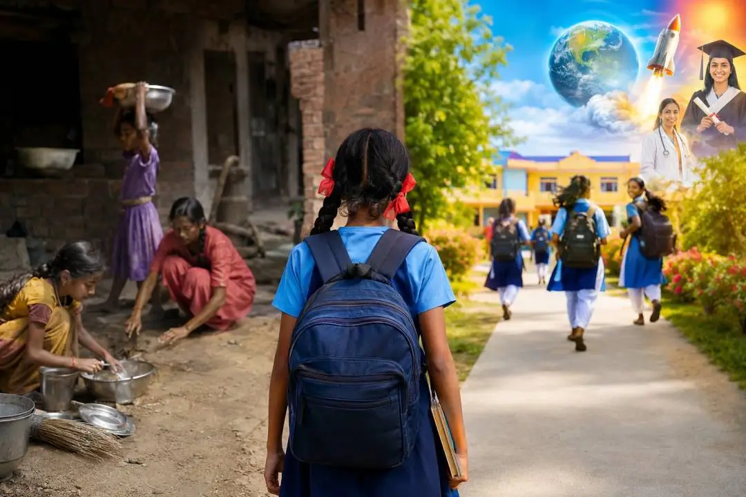UDISE Data : बेटी पढ़ाओ का शोर और स्कूल छोड़ती बेटियां