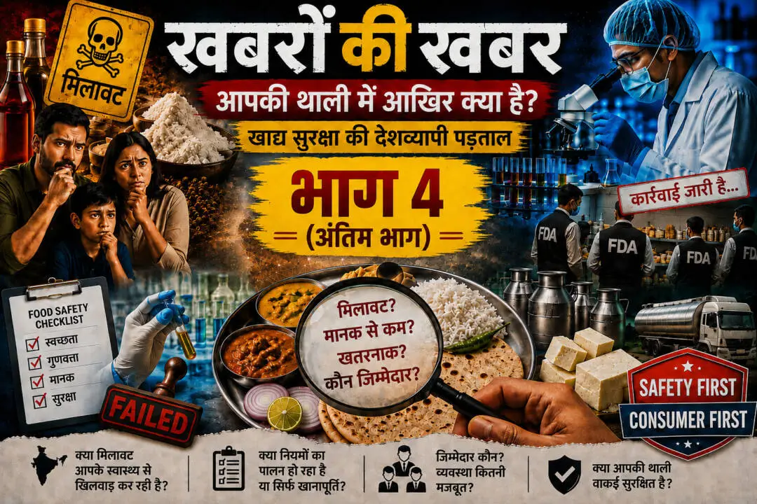 खबरों की खबर भाग 4 | आपकी थाली में आखिर क्या है?