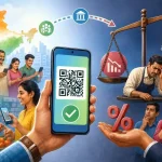 UPI पर संभावित शुल्क और MDR को दर्शाती डिजिटल भुगतान की तस्वीर