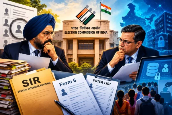 Election Commission of India SIR voter list revision and Form 6