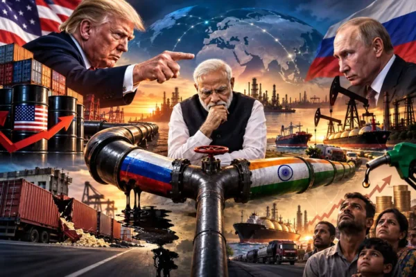 अमेरिकी टैरिफ दबाव के बीच भारत की ऊर्जा नीति और रूस से तेल खरीद
