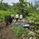 नालासोपारा पूर्व के सागपाडा श्रीराम नगर में अवैध देशी शराब भट्टी पर पेल्हार पुलिस की कार्रवाई