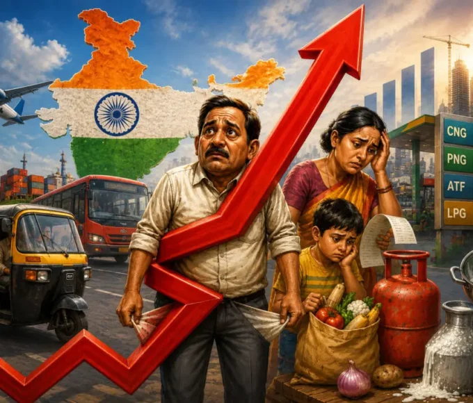 Rising inflation in India putting pressure on common man's household budget